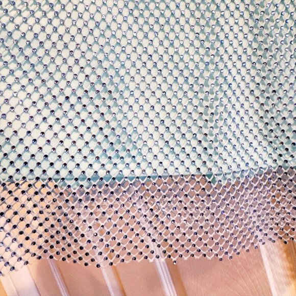 Rhinestone Halter Top Vest Camisole Sleeveless Dressy Sparkle Tank Top - Picture 4 of 5